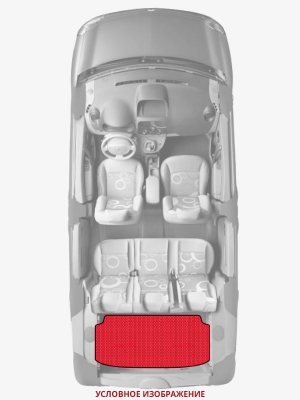 ЭВА коврики «Queen Lux» багажник для Nissan Sunny Truck